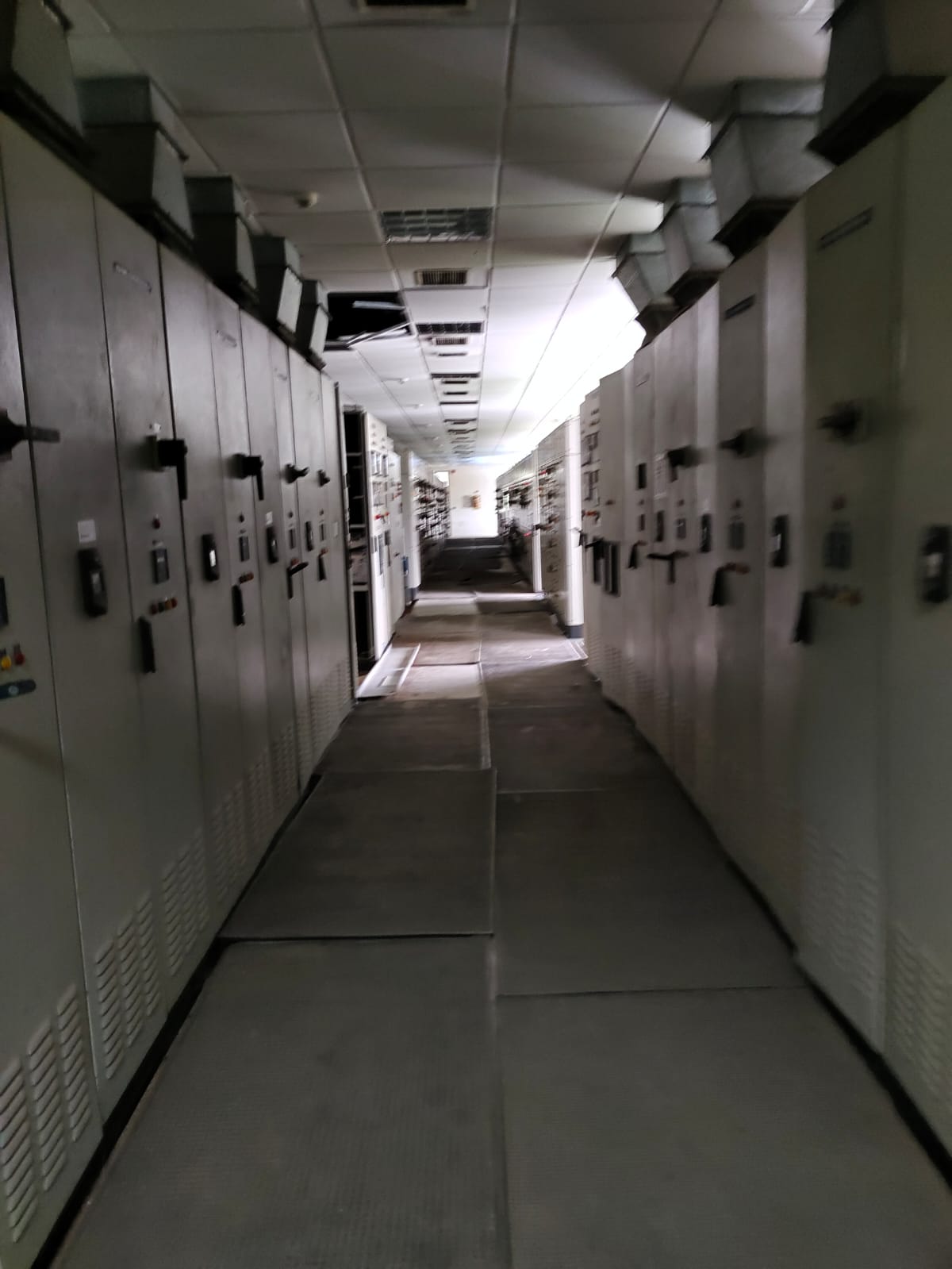 Substation Control Panel Installation 12
