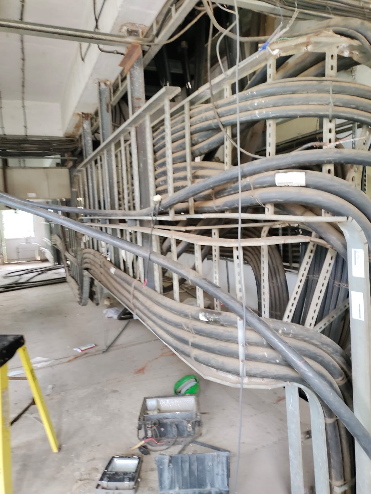 Substation Control Panel Installation 14