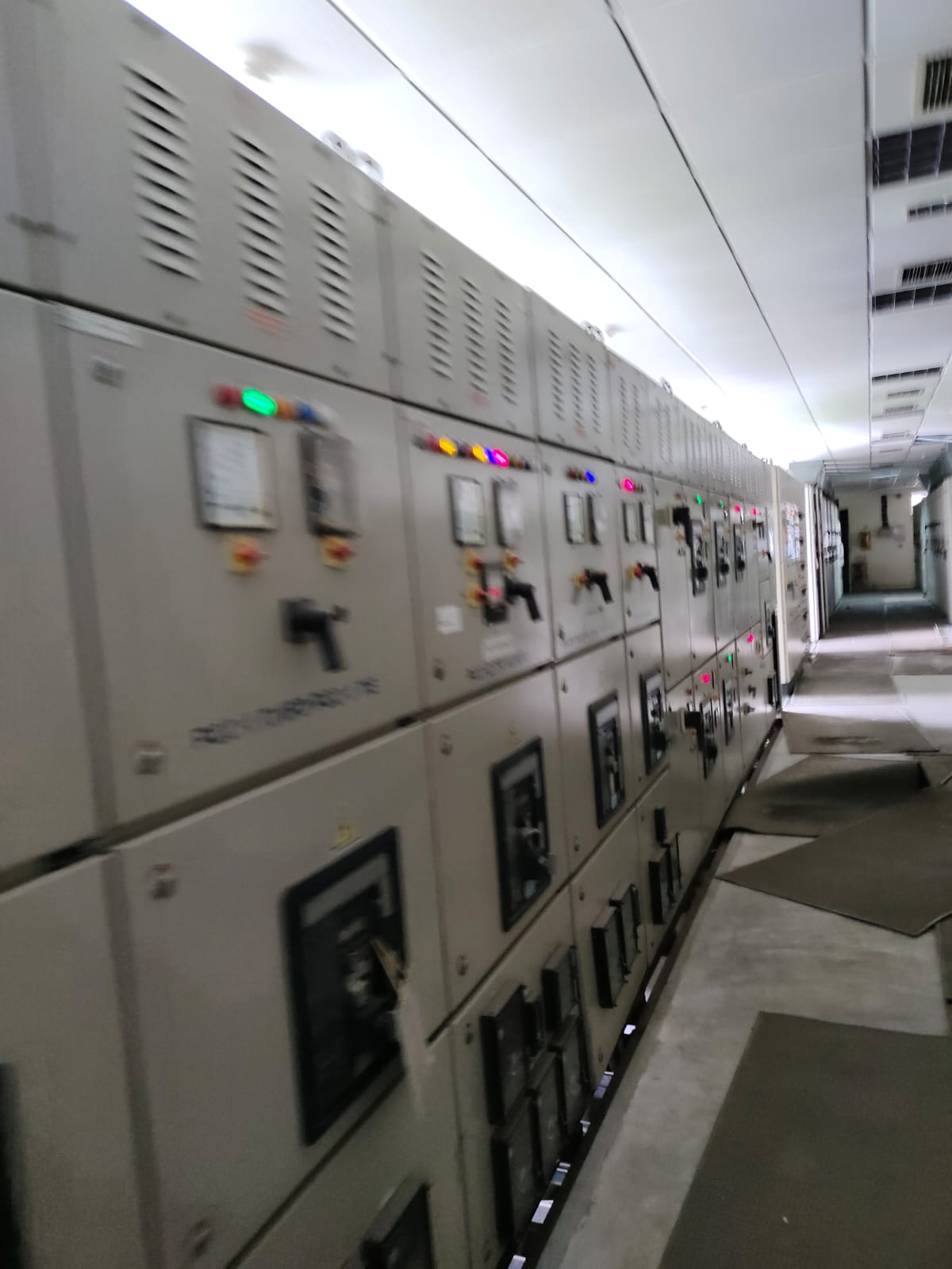 Substation Control Panel Installation 16