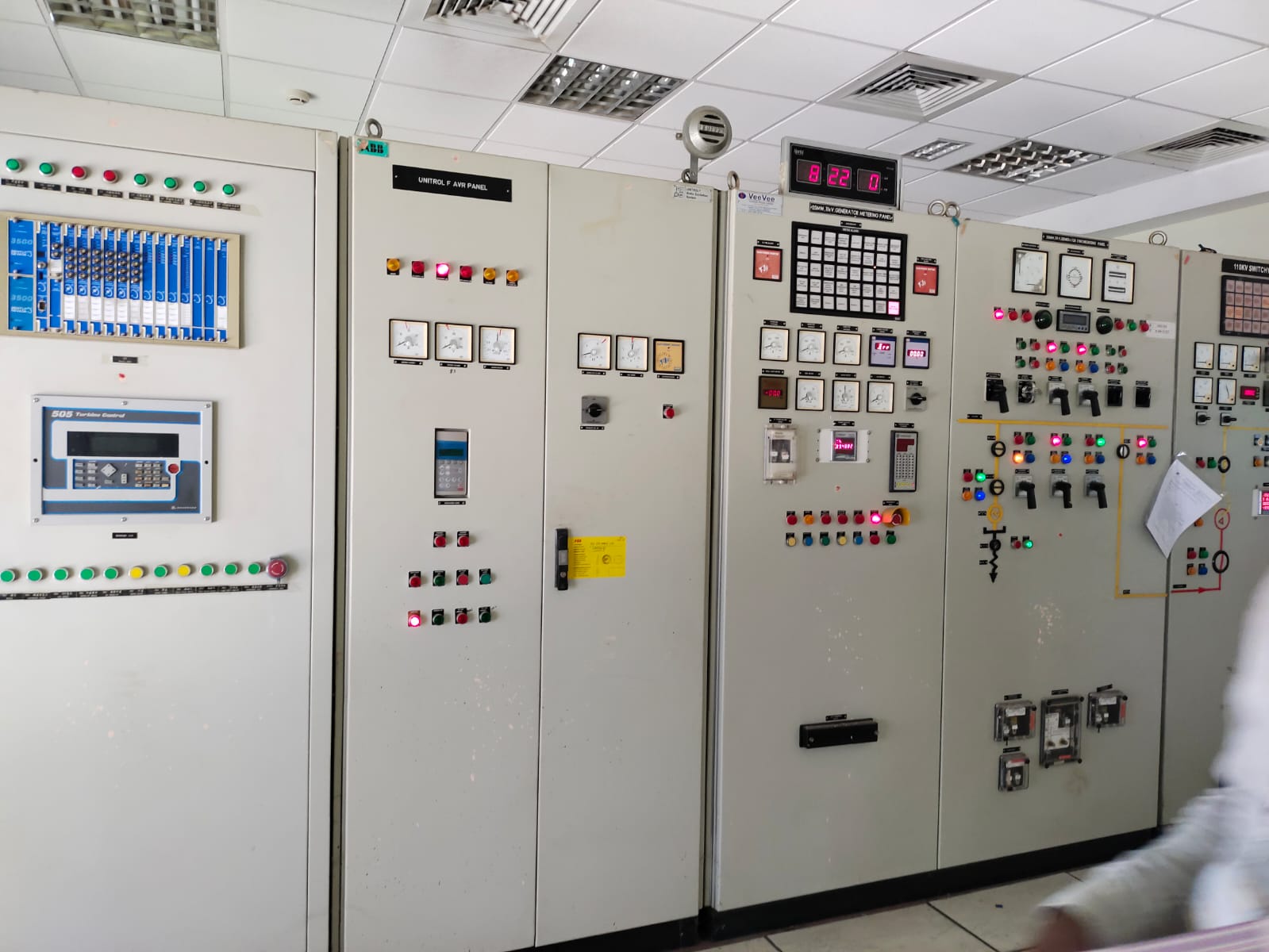Substation Control Panel Installation 17