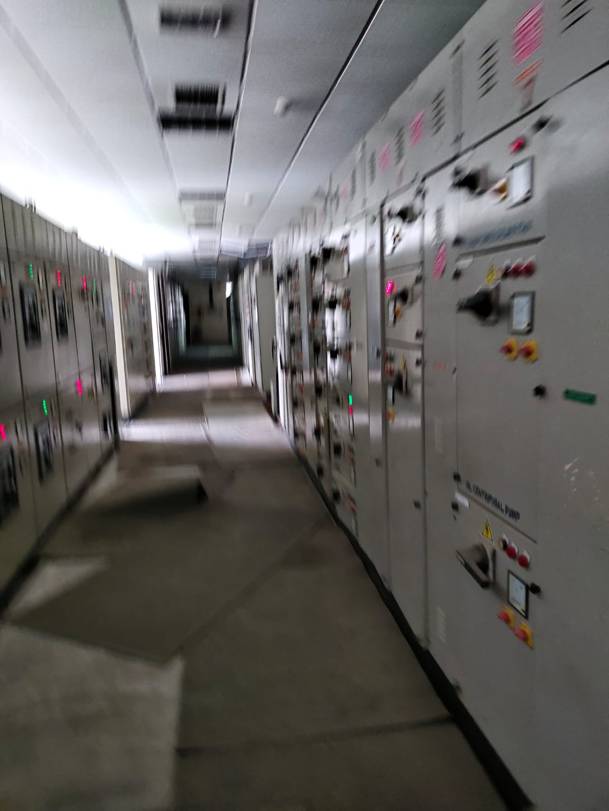 Substation Control Panel Installation 2