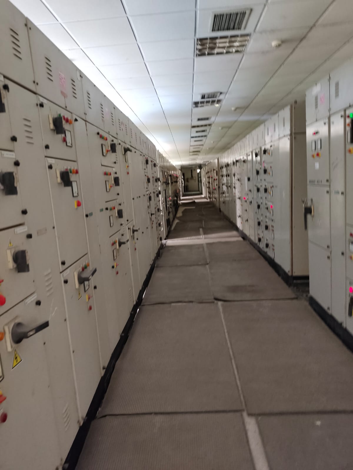 Substation Control Panel Installation 20