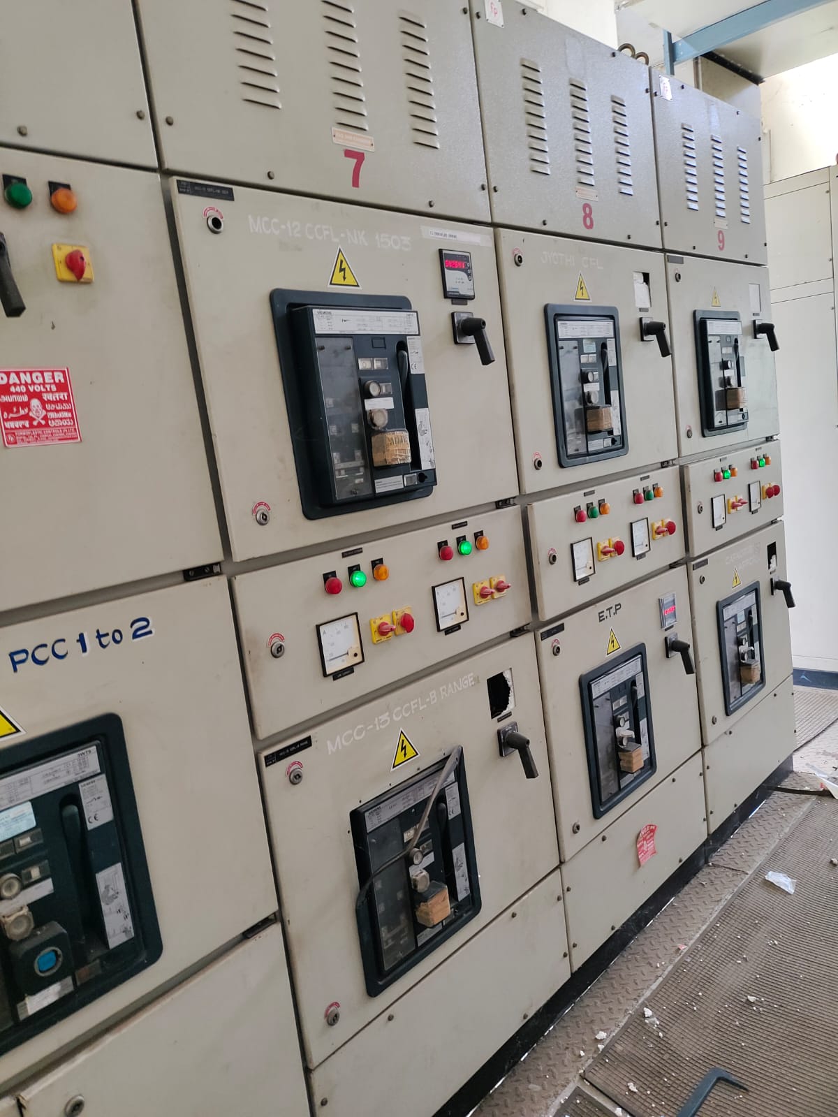 Substation Control Panel Installation 24