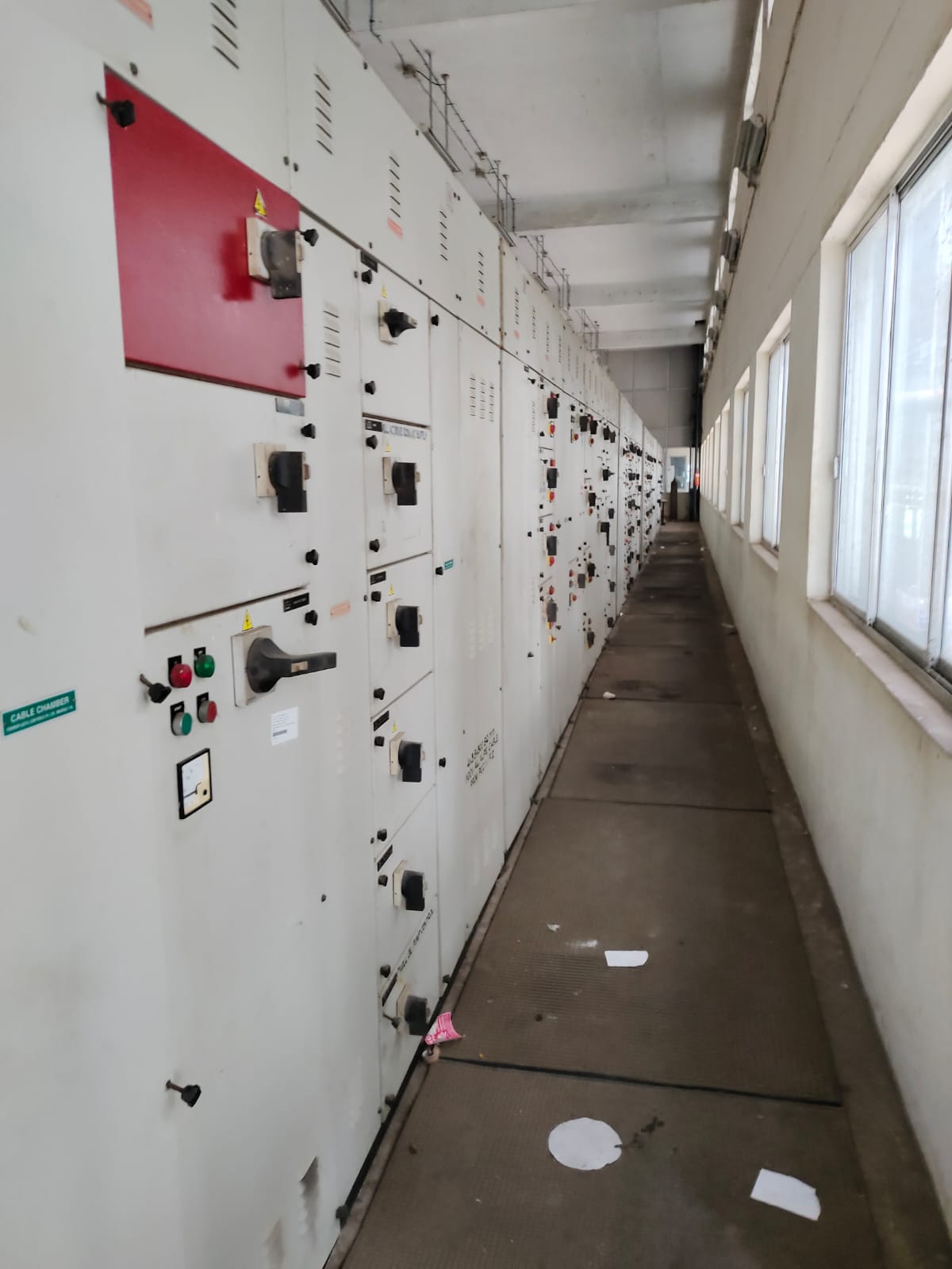 Substation Control Panel Installation 25