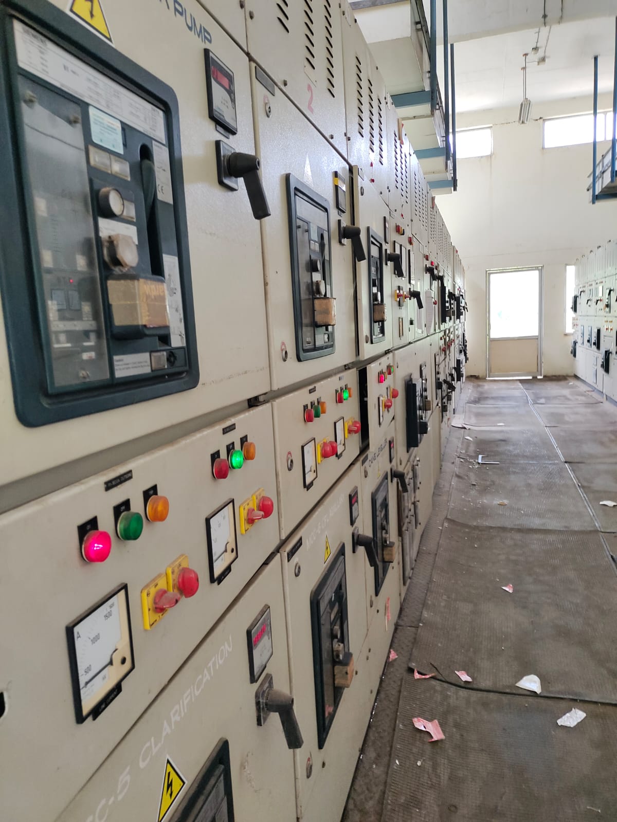 Substation Control Panel Installation 27