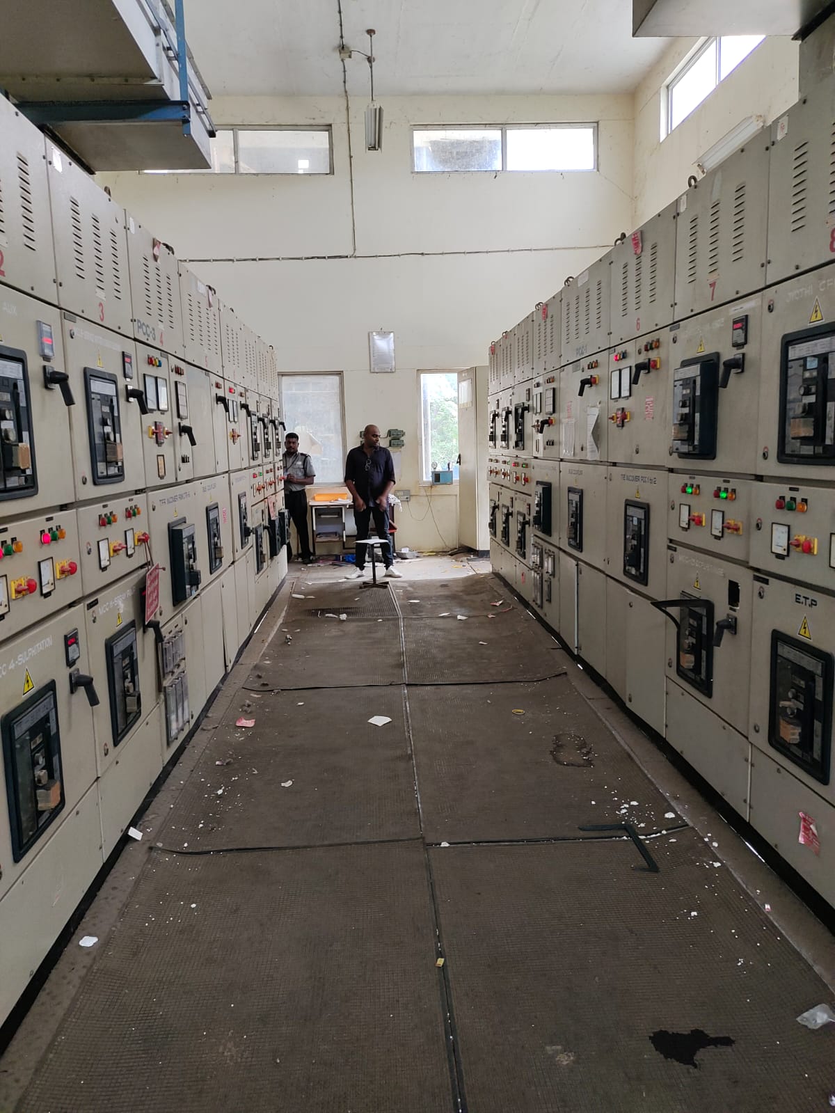 Substation Control Panel Installation 28