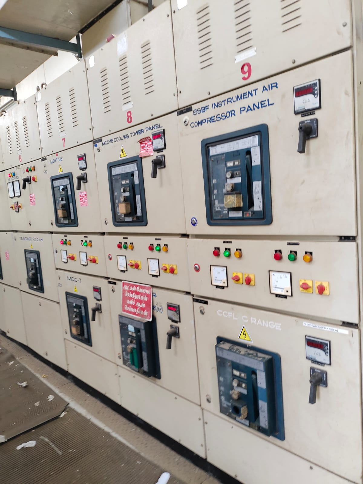 Substation Control Panel Installation 32