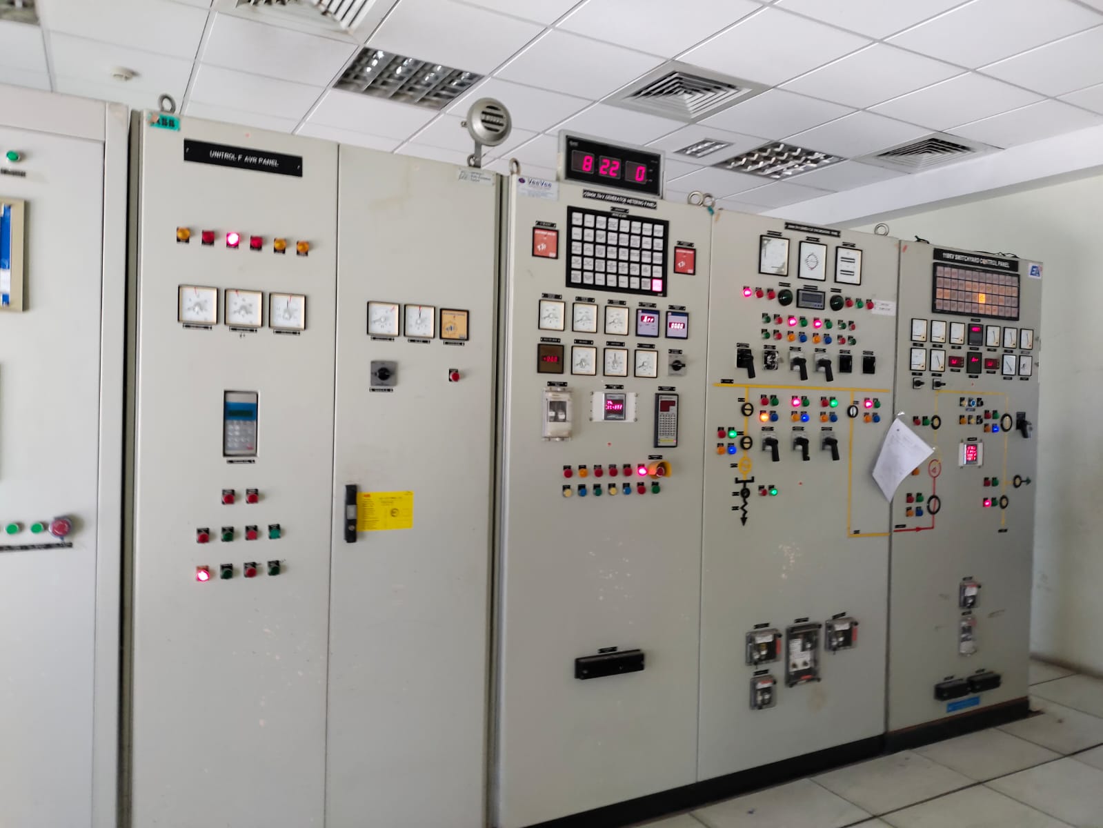 Substation Control Panel Installation 4