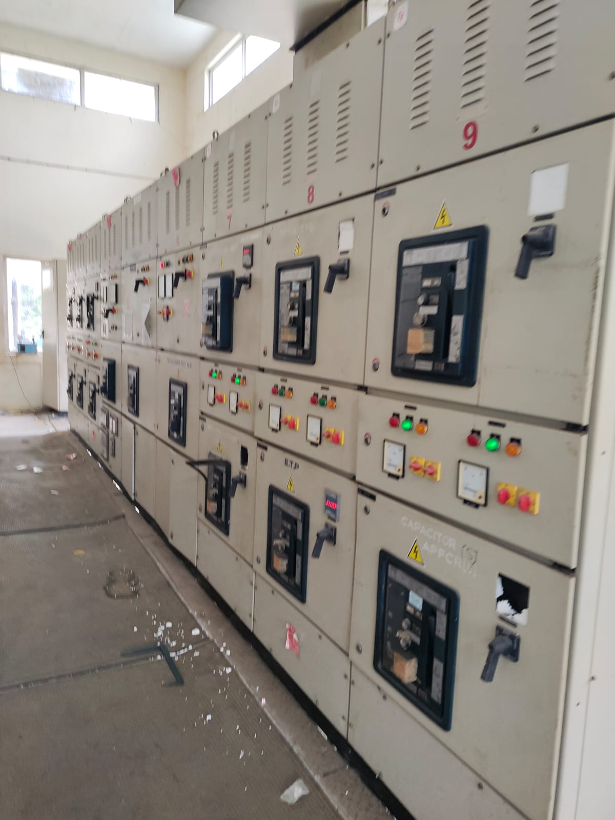 Substation Control Panel Installation 9